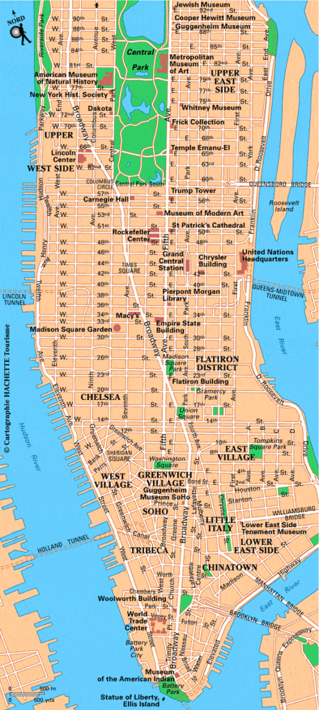 Quartier De New York 5 Lettres Comment s'orienter à Manhattan ? - Partir à New York
