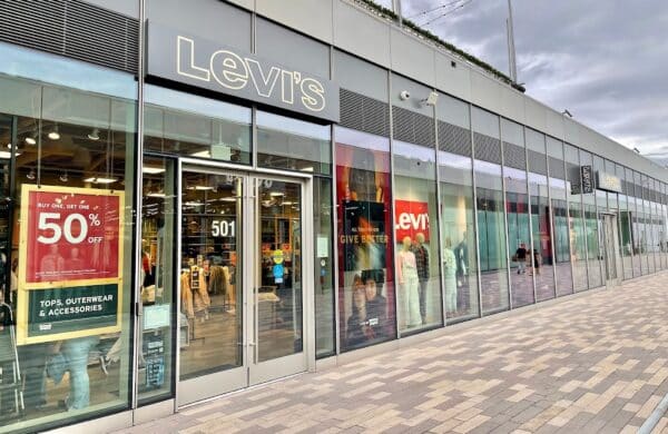 Façade Levi's Outlet Empire Outlet à Staten Island New-York