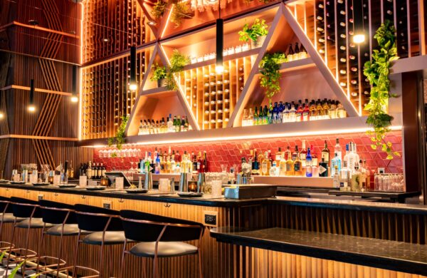 Bar du restaurant PLANTA 