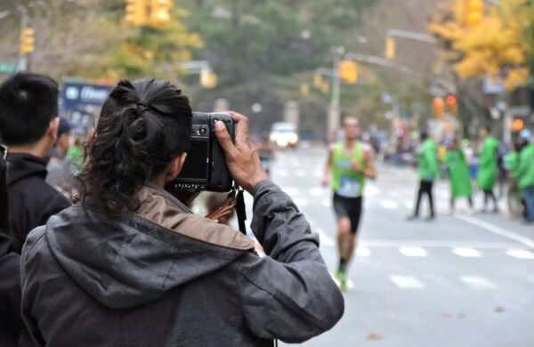 Semi-marathon New-York photographie coureur