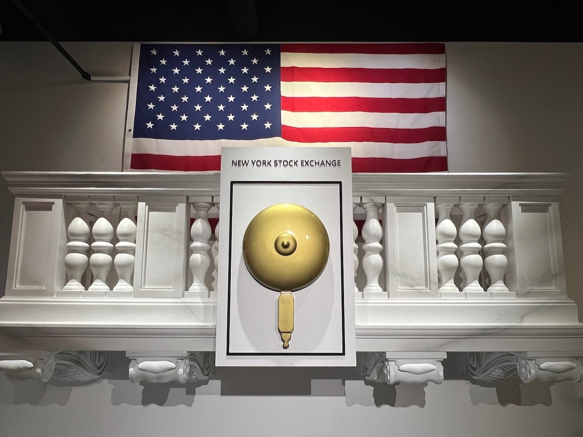 Maquette dans l'exposition sur la Finance à New York à RiseNY
