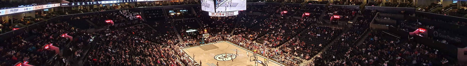 Match de NBA des Brooklyn Nets au Barclays Center