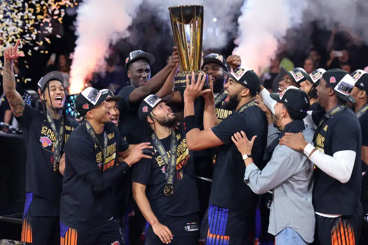 Les New York Knicks remportent la NBA Cup