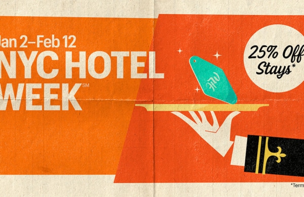 Promo NYC Hotel Week 2026