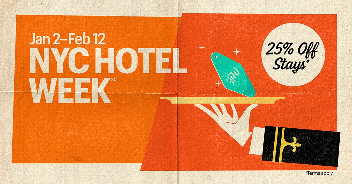 Promo NYC Hotel Week 2026