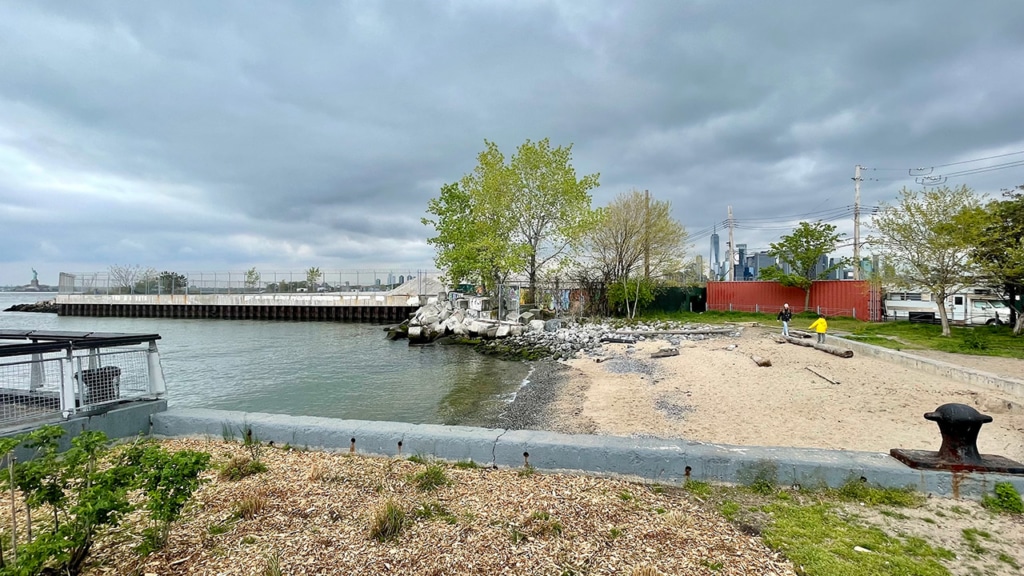 Vue sur la Statue de la Liberté depuis Red Hook