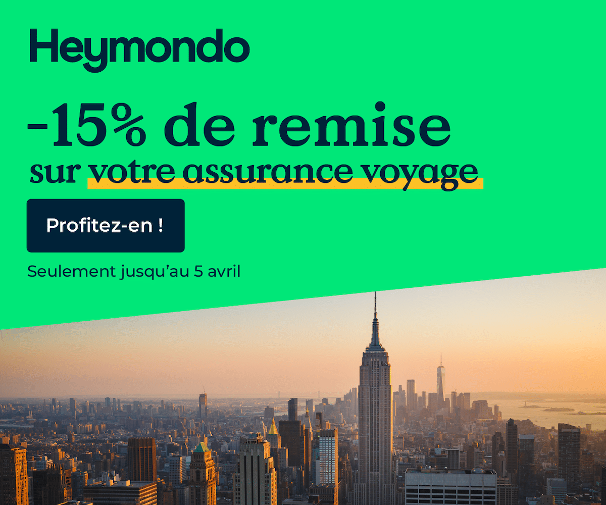 Bandeau promo Heymondo