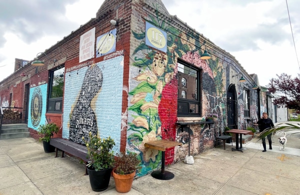 Hoek Pizza à Red Hook, Brooklyn