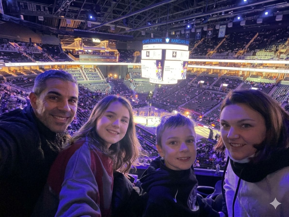 Voir un match de basket à New York en avril