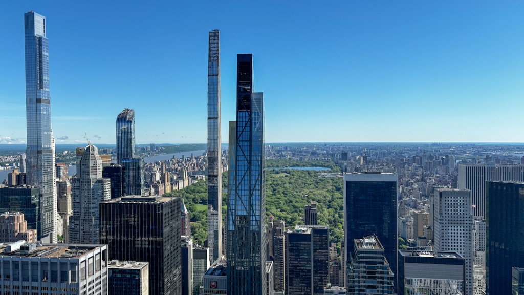 Vue de Central Park depuis le Top of the Rock