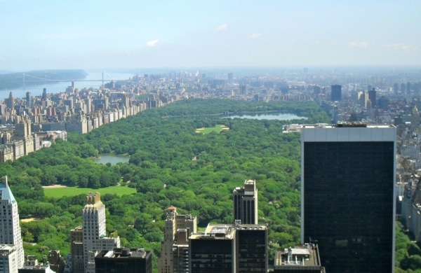 Central Park vu du ciel