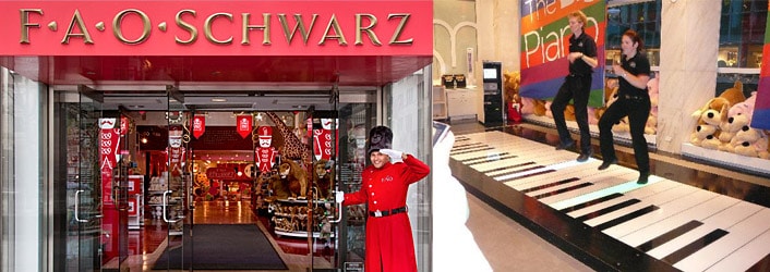 FAO Schwarz New York 5eme avenue