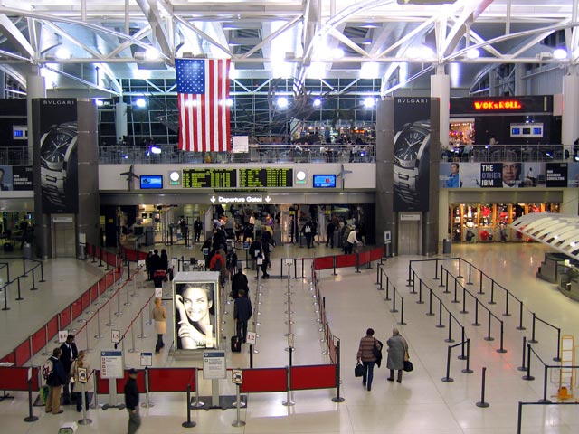 Aéroport de JKF à New York