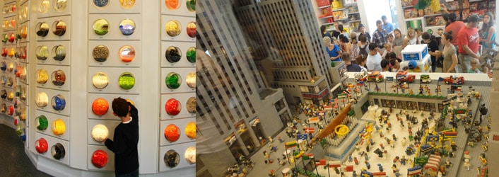 Magasin Lego Store Rockefeller New York