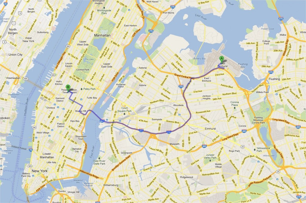 Comment rejoindre Manhattan depuis l'aéroport LaGuardia ?