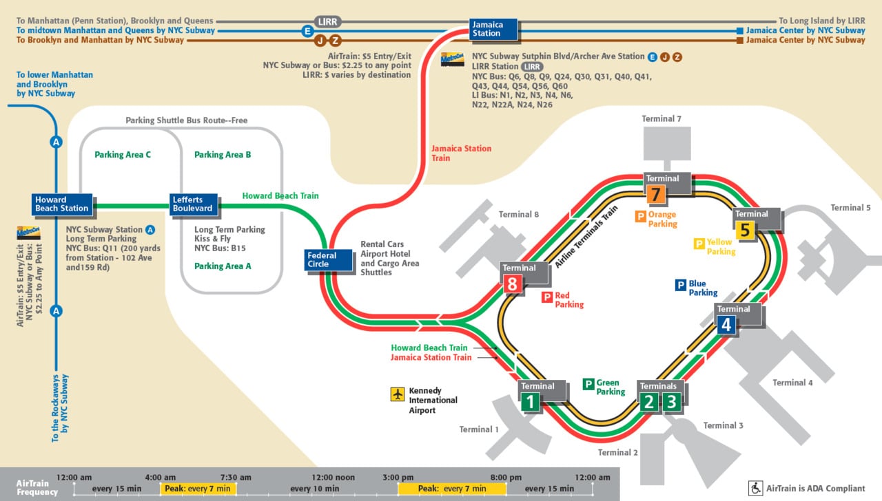 Transfert Aéroport Jfk Manhattan Comment Rejoindre New York