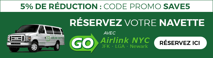 Code promo navette JFK Manhattan avec GoAirlink