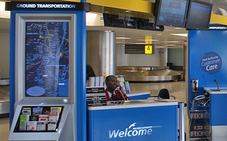 Aéroport JFK - Accueil visiteurs