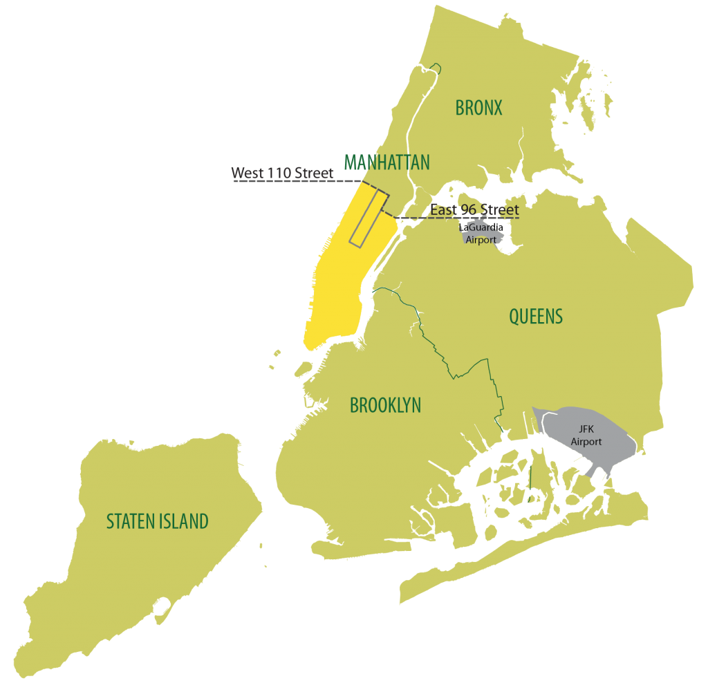 zone-taxis-verts-new-york