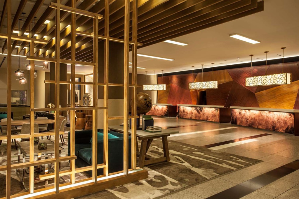 Lobby de l'hôtel The Westin à New York
