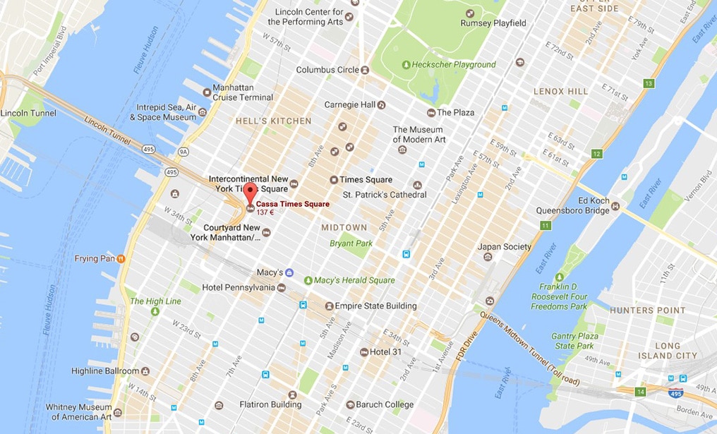 cassa hotel times square new york situation
