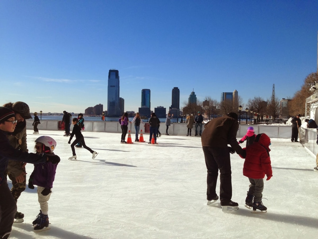 Patiner à la patinoire de Brookfield Place à New York