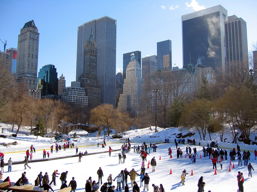 Wollman Rink, patinoire de Central Park à New York