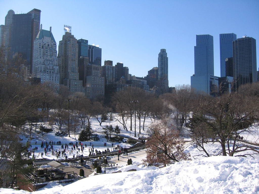 Wollman Rink, patinoire de Central Park à New York