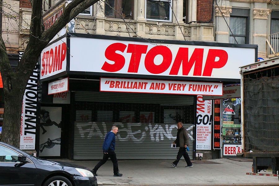 Orpheum theater, theatre où est joué Stomp la comédie musicale
