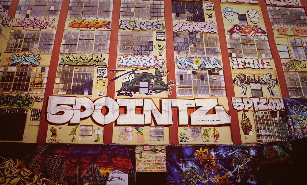 5 Pointz, ancien lieu de street art à New York