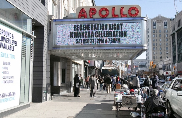 L'Apollo Theater est une salle de spectacle très connue du quartier d'Harlem