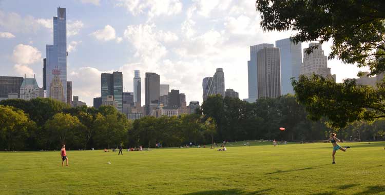 Sheep Meadow, grande prairie de Central Park