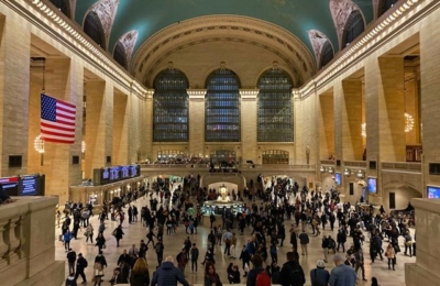 Intérieur de Grand Central Terminal, gare de New York