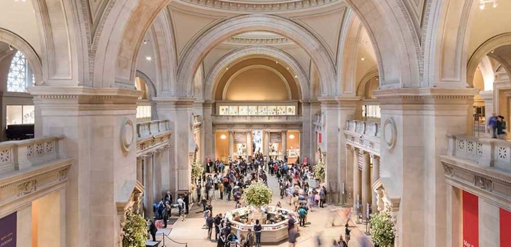 L'intérieur du Grand Hall du MET.