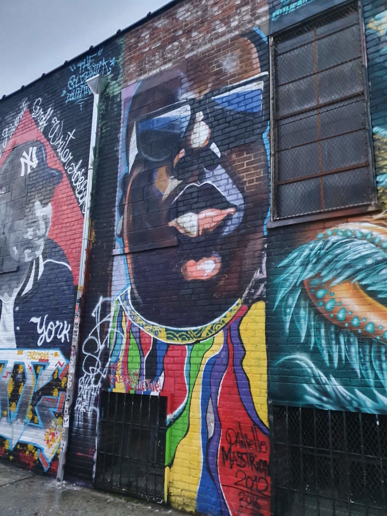 Street art de Notorious Big à New York