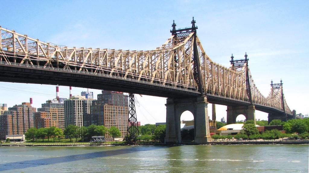 Queensboro Bridge qui relie Manhattan au Queens à New York