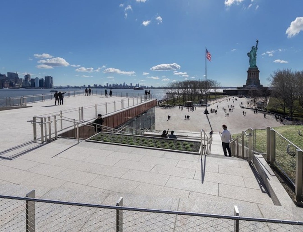 Rooftop au musée de la Statue de la Liberté