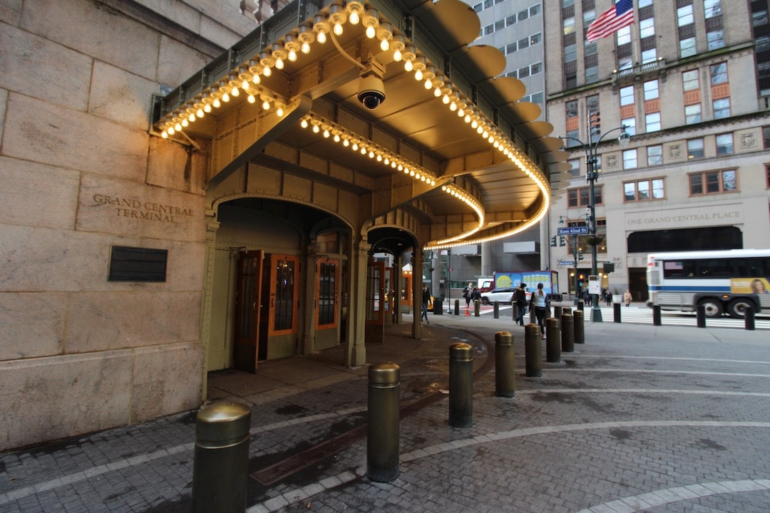 Entrée de Grand Central Terminal pour aller au Summit