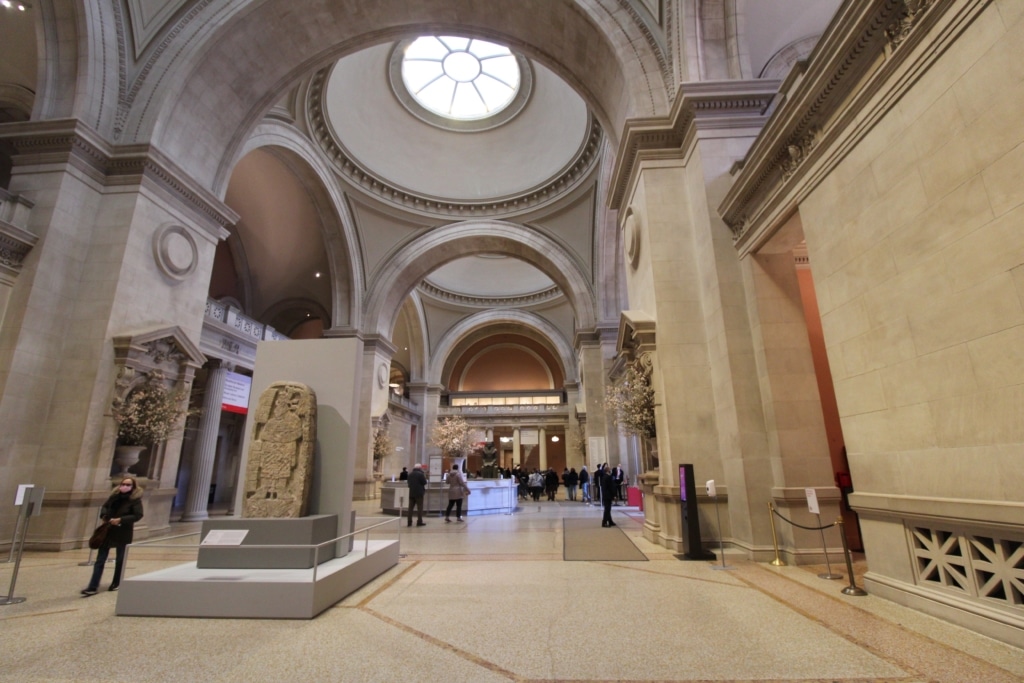 Hall du MET à New York