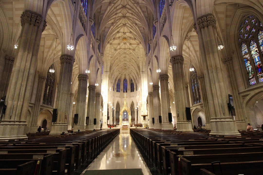 Intérieur de la cathédrale Saint Patrick