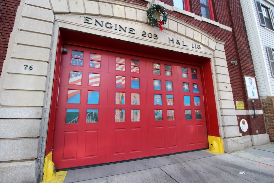 Caserne de pompiers à Brooklyn Heights