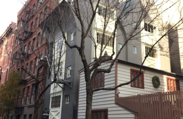 Bâtiment ressemblant à un chalet à Greenwich Village