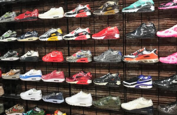 Intérieur basket Flight Club à New-York