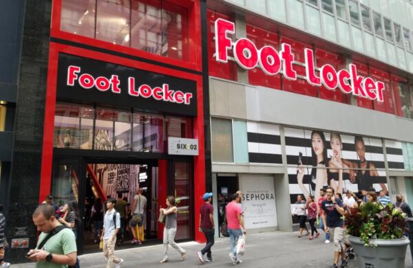 Façade Foot Locker à New-York