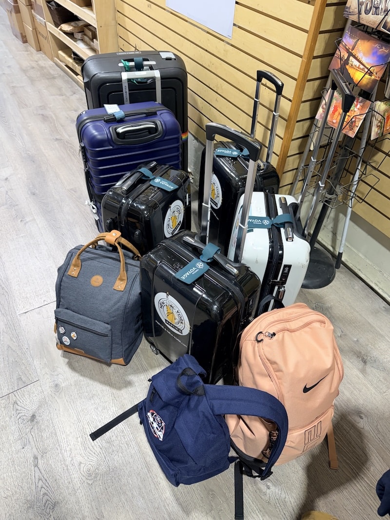 Nos bagages laissés dans une consigne Bounce à New York