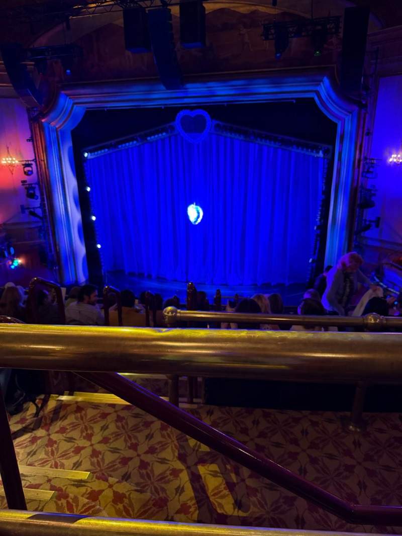 Vue depuis la Mezzanine au St James Theatre à New York