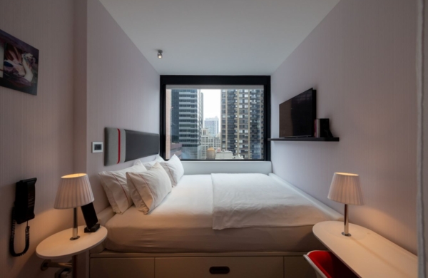Chambre hôtel CitizenM New York Times Square