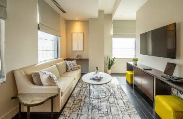 Intérieur d'un appartement de l'hôtel The Marmara Par Avenue