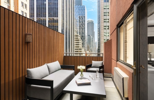 Balcon hôtel The Muse New York