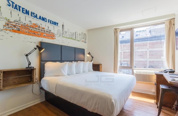 Chambre d'hôtel au JG Stay Soho à New York